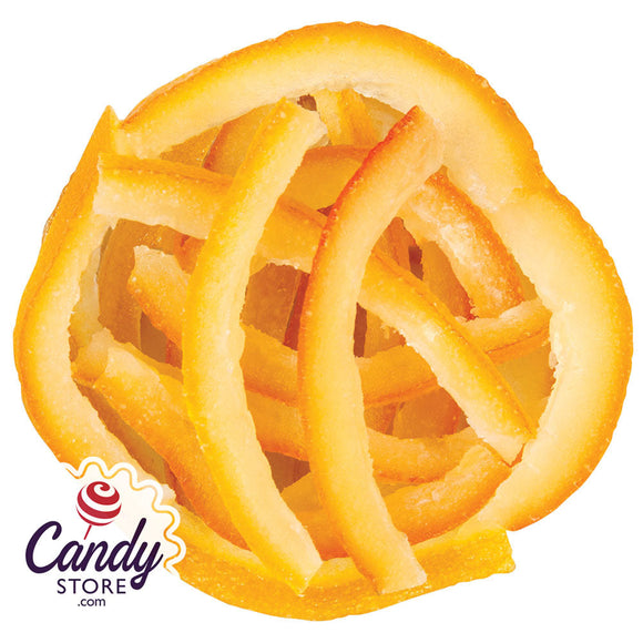 Glace Orange Peel Strips - 20lb CandyStore.com
