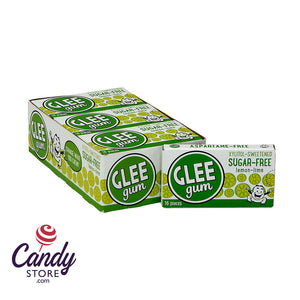 Glee Gum Sugar Free Lemon Lime Gum - 12ct CandyStore.com