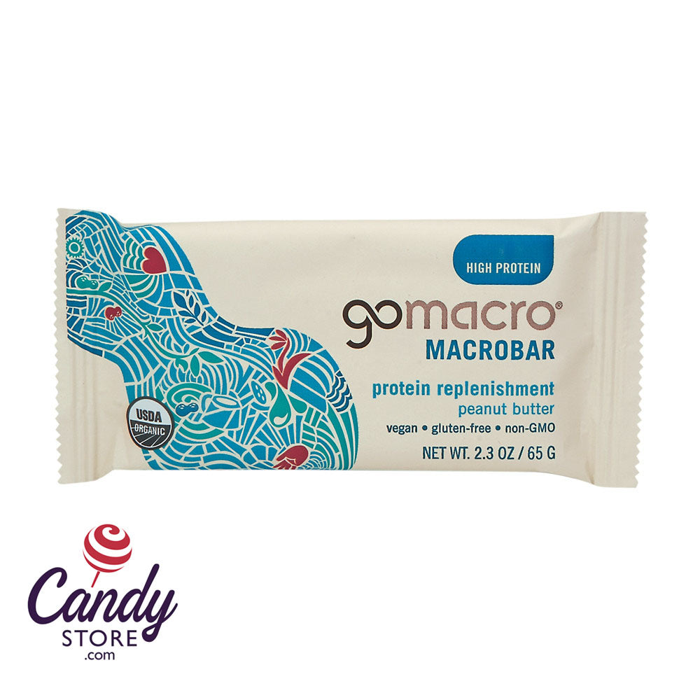 Go Macro Peanut Butter 2.3oz 12ct