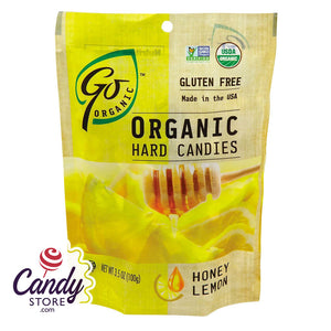 GoOrganic Honey Lemon Organic Hard Candy - 6ct CandyStore.com