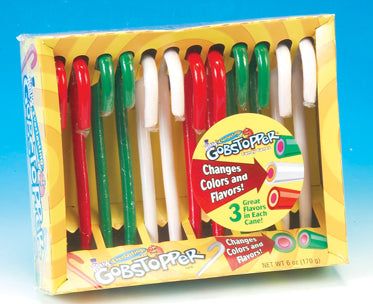 Gobstopper Candy Canes 12pc CandyStore.com