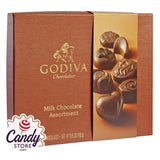 Godiva Milk Chocolate Gift Box 15-Piece - 12ct Boxes CandyStore.com