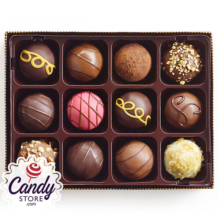 Godiva Signature Chocolate Truffles Gift Box 12Piece 12ct Boxes