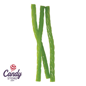 Green Apple Licorice Twists Kenny's - 12lb CandyStore.com