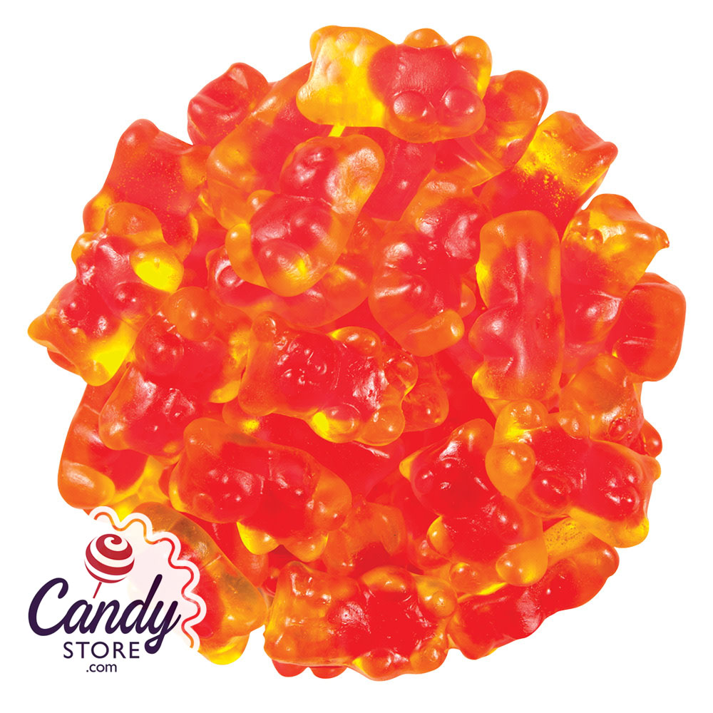 Gummy Energy Filled Bears 6.6lb Bulk