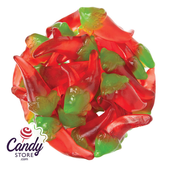 Gummy Red Hot Chili Peppers - 6.6lb CandyStore.com