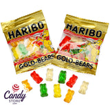 Haribo Gummi Gold Bears Mini Bags - 54ct Tub CandyStore.com