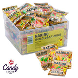 Haribo Gummi Gold Bears Mini Bags - 54ct Tub CandyStore.com