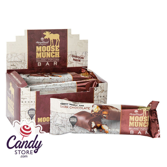 Harry & David Dark Chocolate Moose Munch 2oz Bar - 6ct CandyStore.com