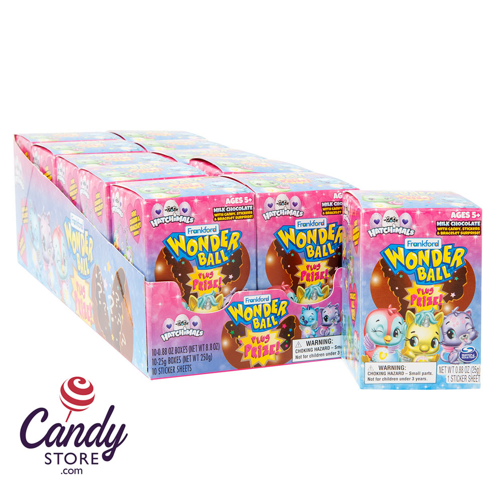 Hatchimals Wonder Ball Plus Prize 0.88oz Box 10ct