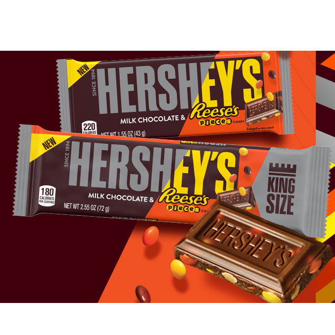 Hershey's Milk Chocolate Bar with Reese's Pieces 36ct