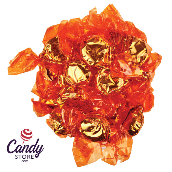 Hillside Sweets Wrapped Orange Hard Candy - 5lb CandyStore.com