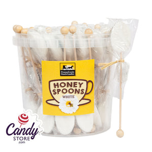 Honey Spoons White Honey Pennsylvania Dutch - 50ct CandyStore.com
