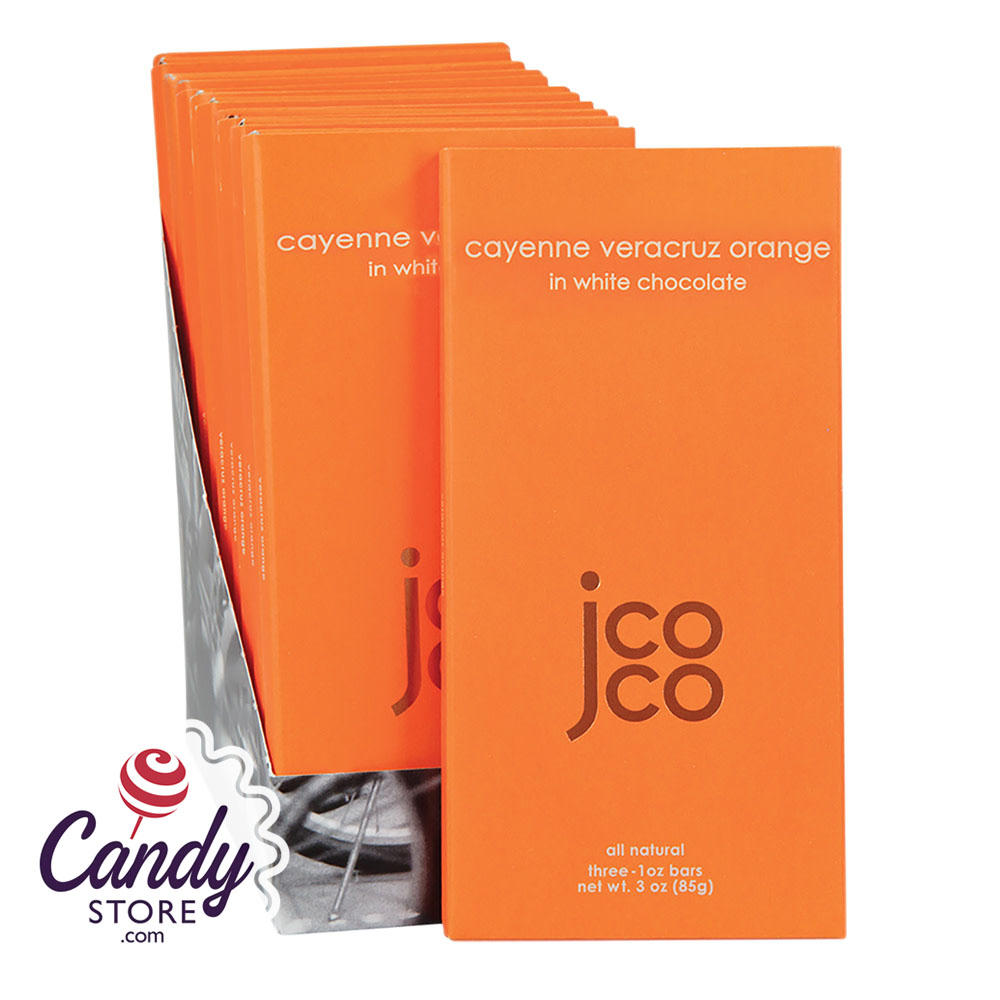 Jcoco Cayenne Veracruz Orange 3oz Bar 6ct