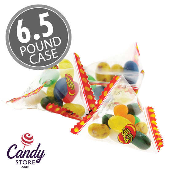 Jelly Belly 10-Flavor Pyramid Bags - 6.5lb CandyStore.com