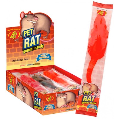 Jelly Belly Gummi Pet Rats - 12ct CandyStore.com