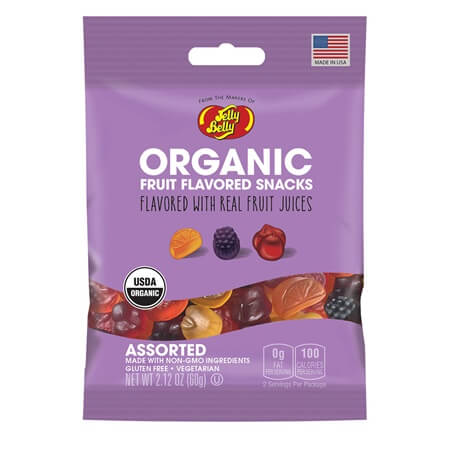 Jelly Belly Organic Fruit Snacks - 12ct CandyStore.com