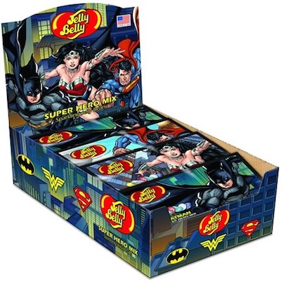 Jelly Belly Super Hero Bags - 24ct CandyStore.com