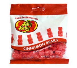 Jelly Belly Unbearably Hot Cinnamon Bears - 10 Pound Bulk Bag Of Spicy Gummy Candy