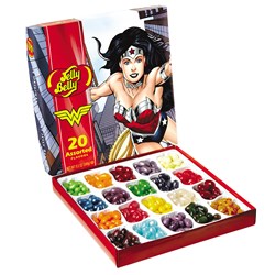 Jelly Belly Wonder Woman 20 Flavor Gift Box - 10ct CandyStore.com