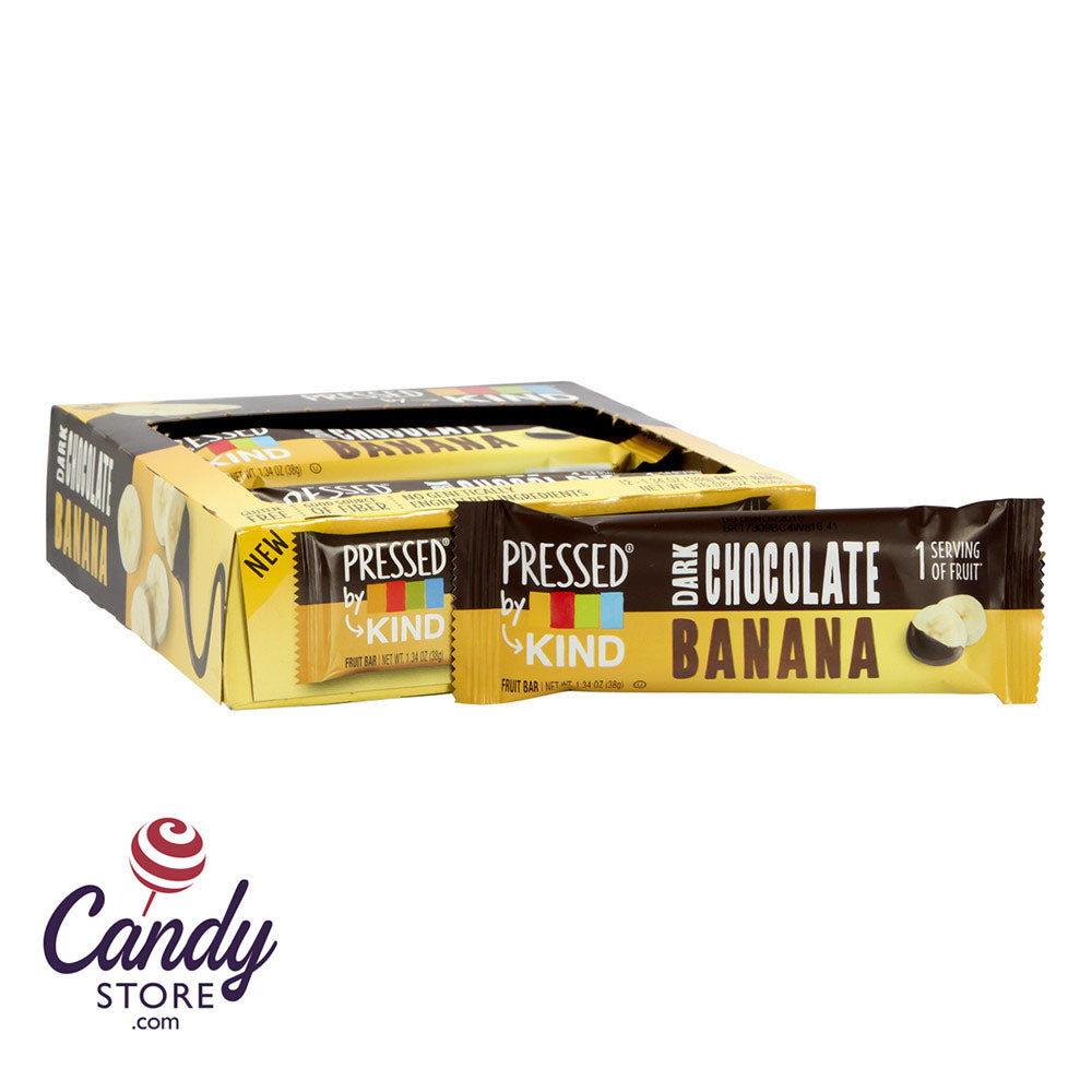 Kind Bars Pressed Dark Chocolate Banana 1.34oz 12ct