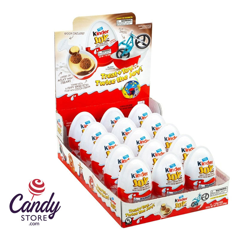 Kinder Joy Eggs with Toy Inside 15ct - Main Image