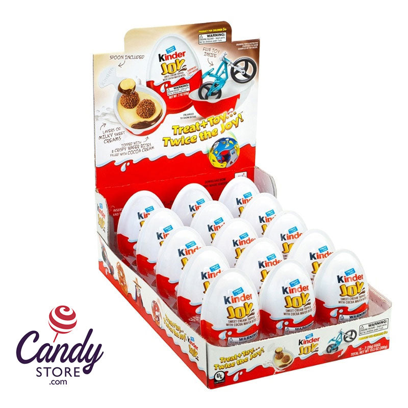 Kinder Joy Eggs with Toy Inside - 15ct