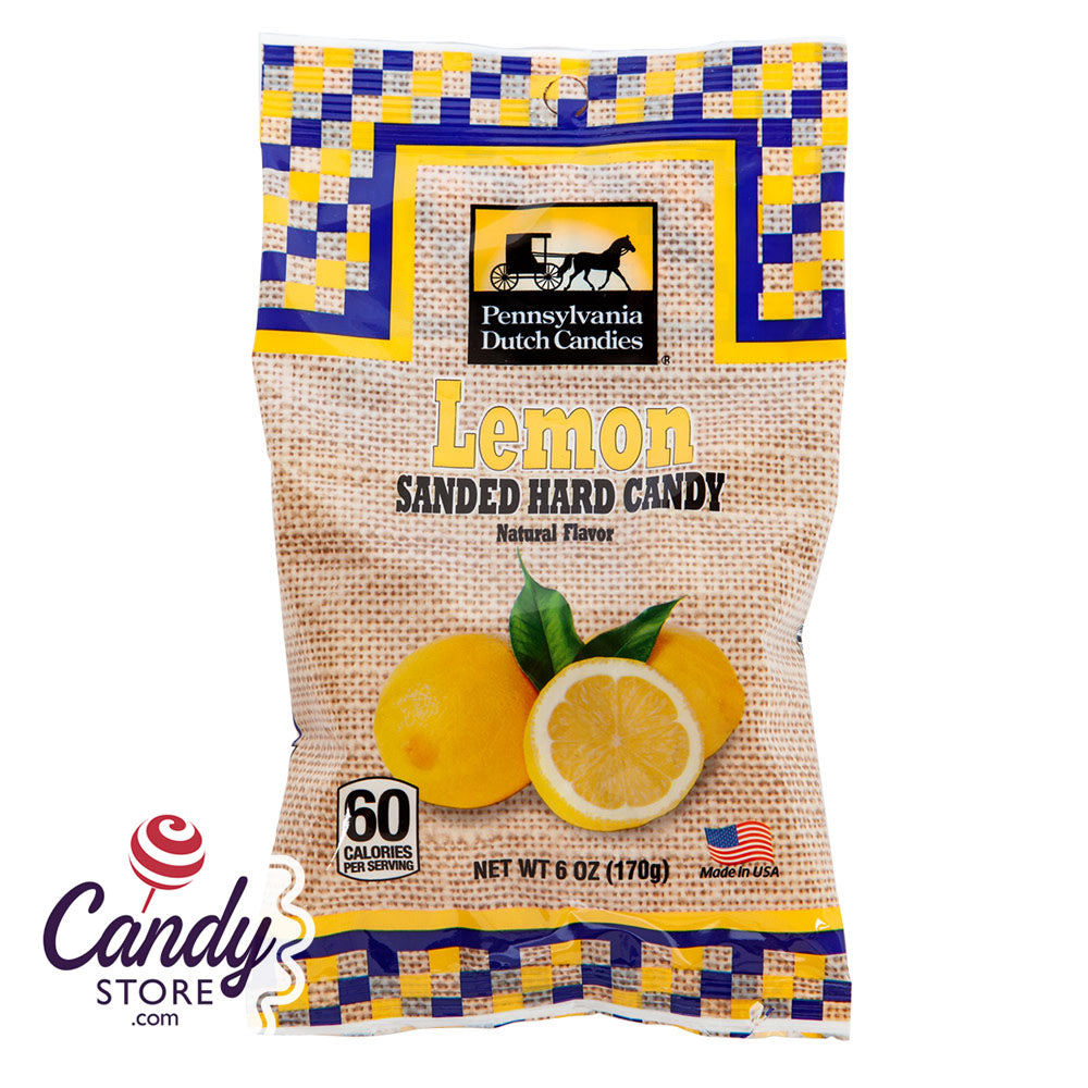 Lemon Sanded Candy Pennsylvania Dutch 36ct