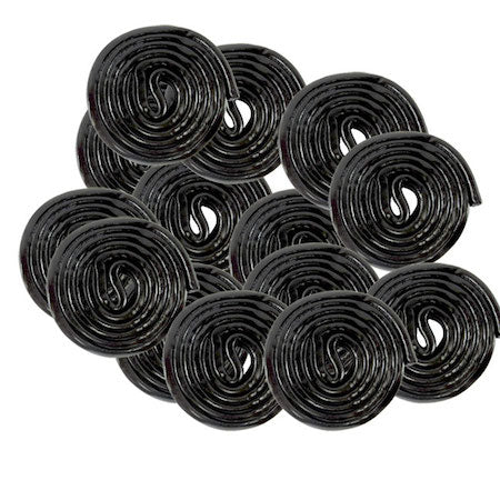 Licorice Wheels - 4.4lb CandyStore.com