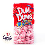 Light Pink Dum Dums Lollipops Bubble Gum - 75ct CandyStore.com