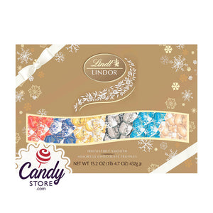 Lindt Lindor Assorted Truffles Deluxe 20.7oz Gift Boxes - 6ct CandyStore.com