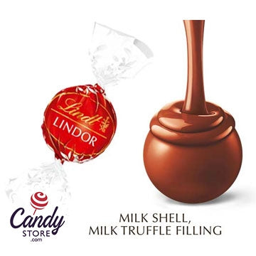 Lindt Milk Chocolate Lindor Truffles - 120ct