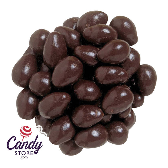 Maltitol Dark Chocolate Almonds - 10lb CandyStore.com