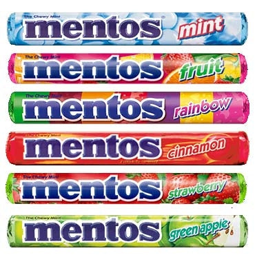Mentos Rolls - 15ct CandyStore.com