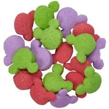 Mickey Mouse Sprinkle Quins Pink, Purple & Green - 3lbs CandyStore.com