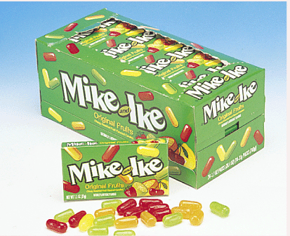 Mike & Ike Minis - 24ct CandyStore.com