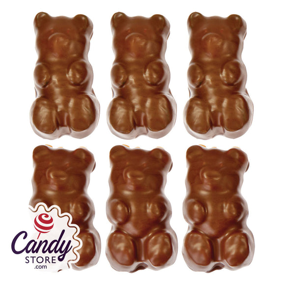 Milk Chocolate Giant Gummy Grizzly Bears - 5lb CandyStore.com