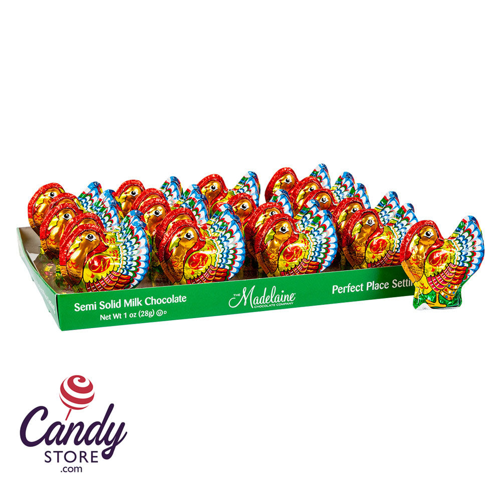 Milk Chocolate Turkeys 2 1/2inch 40ct
