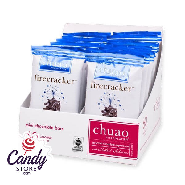 Mini Chuao Firecracker Dark Chocolate Bars - 24ct – CandyStore.com
