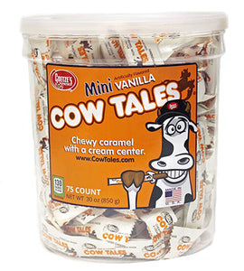 Mini Cow Tales Tubs - 100ct CandyStore.com