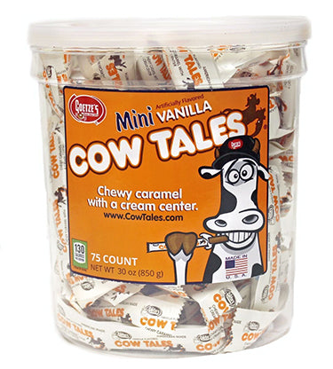 Mini Cow Tales Tubs - 100ct CandyStore.com