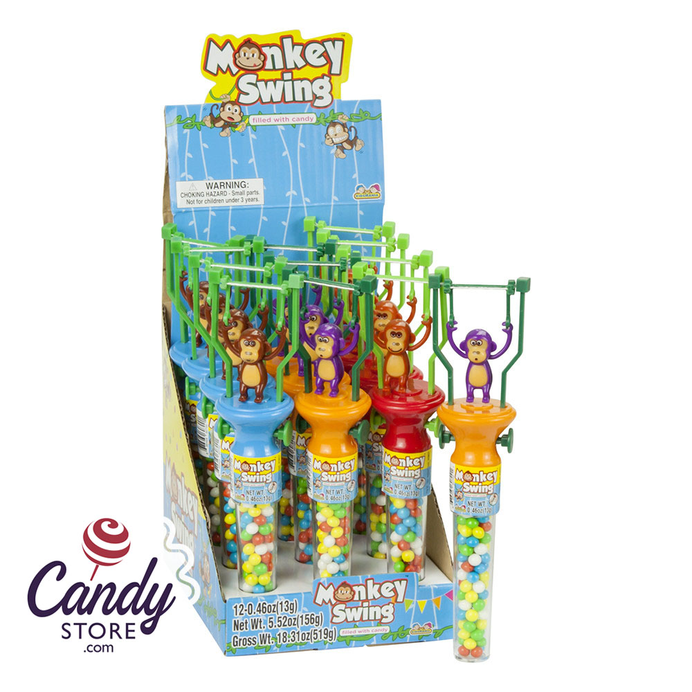 Monkey Swing Filled With Candy 0.46oz - 12ct | CandyStore