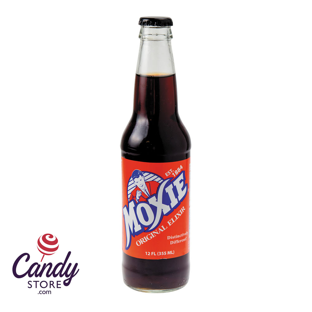 Moxie Soda Original Elixir 12oz Bottle 24ct CandyStore