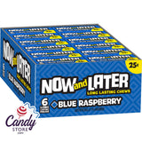 Now & Later Blue Raspberry - 24ct CandyStore.com