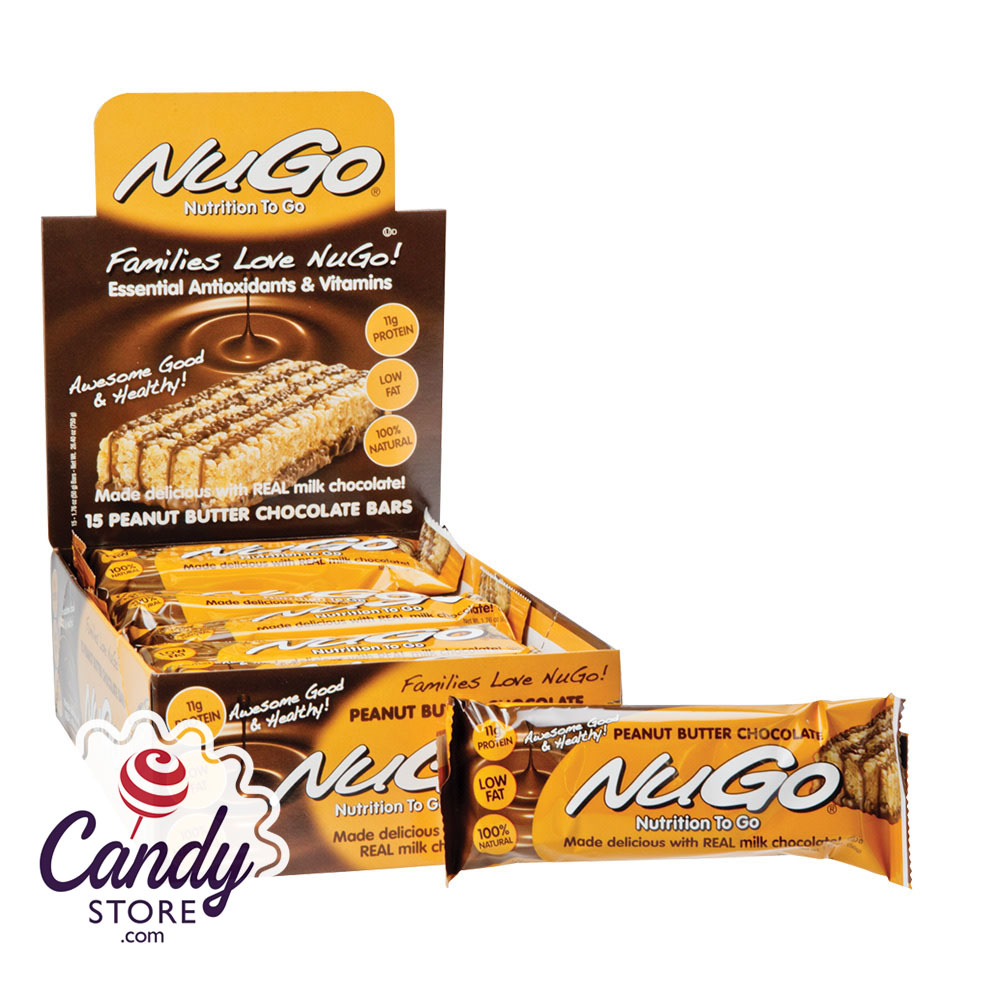 Nugo Peanut Butter Protein Bar 1.76oz 15ct CandyStore