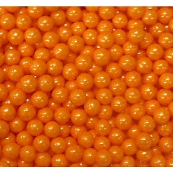 Orange Pearl Candy Beads - 10lb CandyStore.com