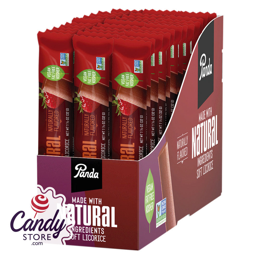 Panda Strawberry 1.1oz Licorice Bar 36ct