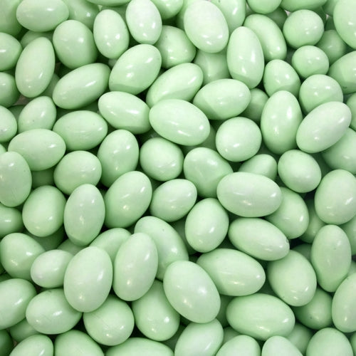 Pastel Green Chocolate Almonds - 5lb CandyStore.com