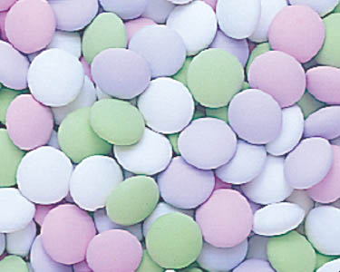 Pastel Milk Chocolate Mint Lentils - 10lb CandyStore.com