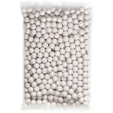 Pearl Silver Color Splash Gumballs - 2lb CandyStore.com